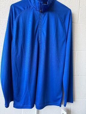 Spyder men’s royal blue quarter zip